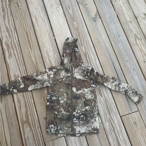 RedHead Kids Camo Hooded Zip Sweatshirt - Brown/Green Camo